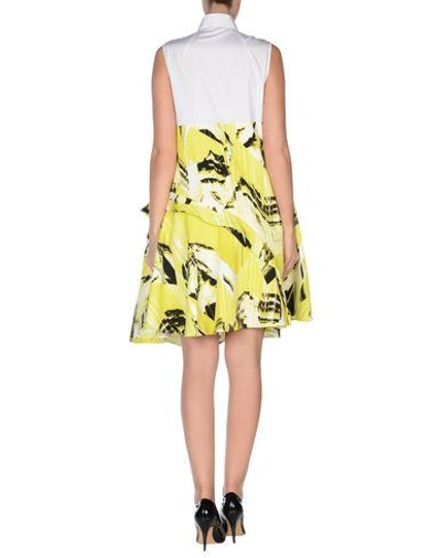 Shop Kenzo Short Dresses In Yellow