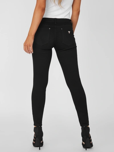 Shop Guess Factory Eco Sienna Curvy Skinny Jeans In Black