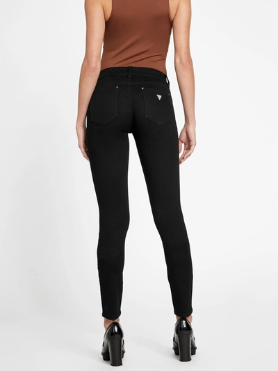 Shop Guess Factory Eco Sienna Curvy Skinny Jeans In Black