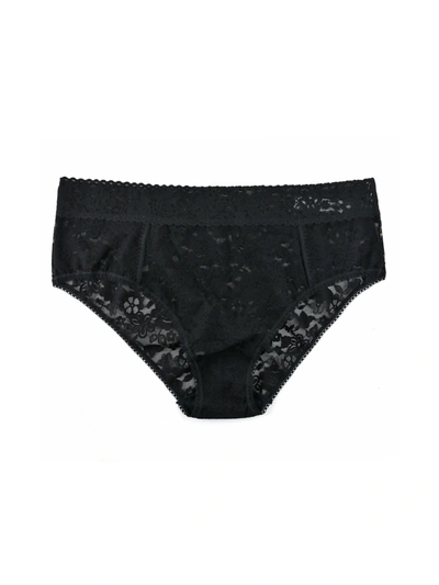 Shop Hanky Panky Plus Daily Lace™ Cheeky Brief Sale In Black