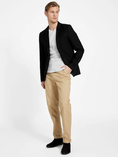 Guess Factory Stark Blazer In Blue