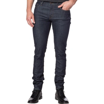 Shop J Brand Mick Mens Denim Dark Wash Skinny Jeans In Blue