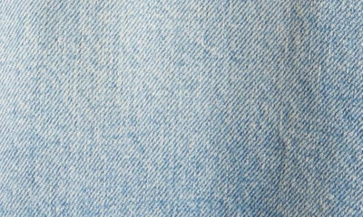 Shop Kenzo Stone Bleach Cotton Denim Trucker Jacket In Stone Blue Dirty Blue Denim