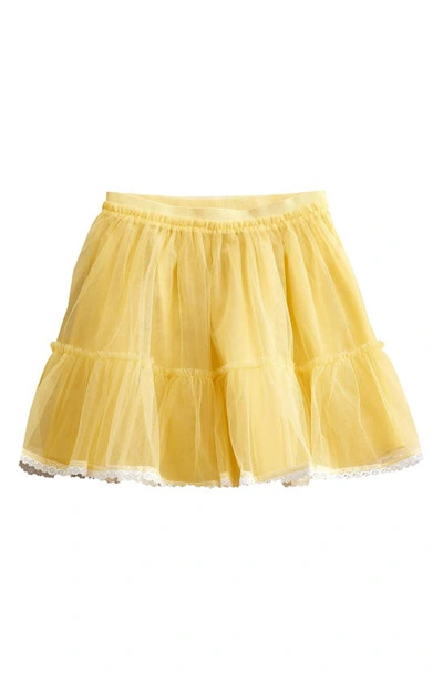Shop Mini Boden Kids' Tiered Pull-on Tulle Skirt In Spring Day