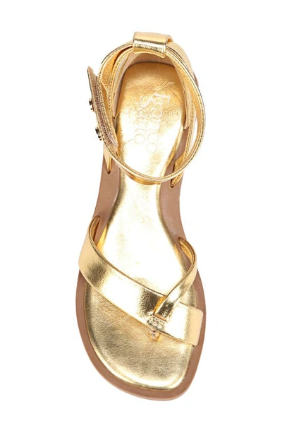 Shop Franco Sarto Parker Sandal In Gold