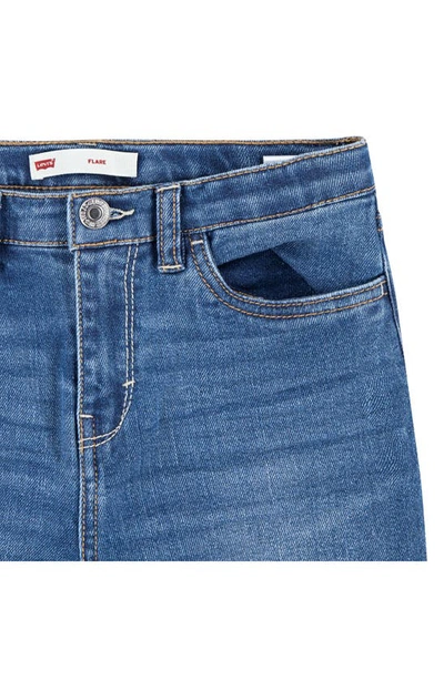 Shop Levi's Kids' High Waist Flare Crop Jeans In Ortega