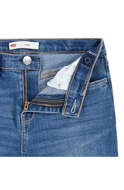 Shop Levi's Kids' High Waist Flare Crop Jeans In Ortega