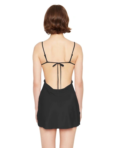 Shop Danielle Guizio Ny Sweetness Backless Dress In Black