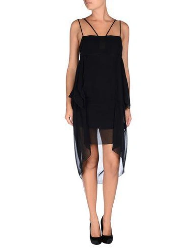 Shop Jean Paul Gaultier Knee-length Dresses In Black
