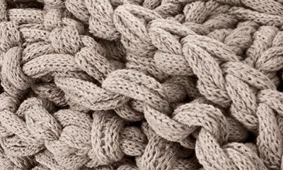 Modern Threads Chunky Knit Throw In Khaki