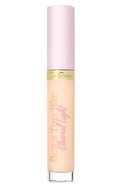 Shop Too Faced Born This Way Ethereal Light Concealer In Buttercup