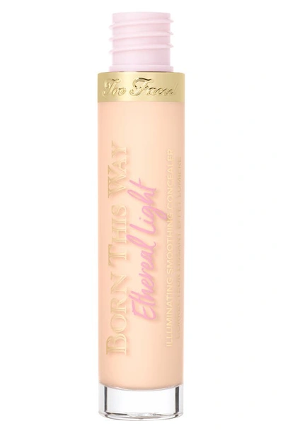 Shop Too Faced Born This Way Ethereal Light Concealer In Buttercup