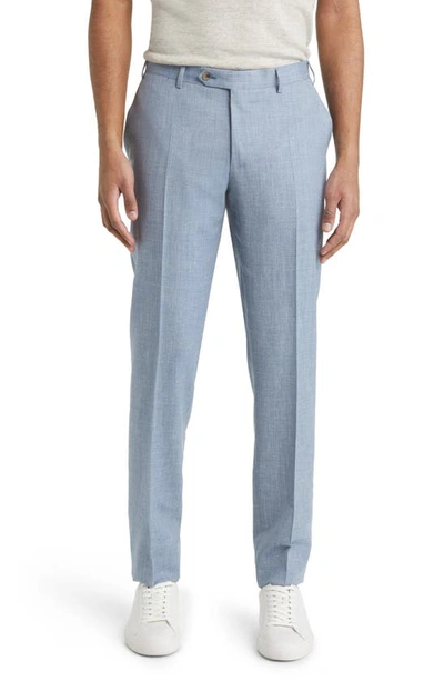 Canali Kei Trim Fit Wool Suit In Light Blue