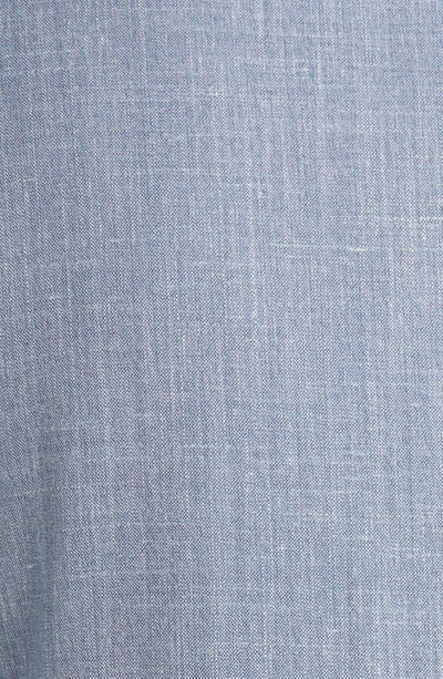 Canali Kei Trim Fit Wool Suit In Light Blue