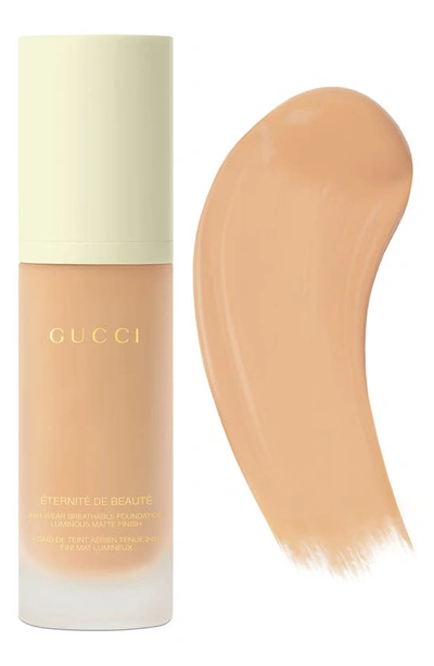 Shop Gucci Éternité De Beauté Matte Foundation In 210