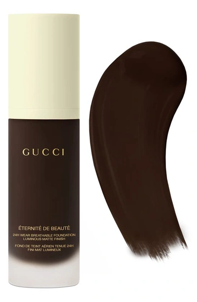 Shop Gucci Éternité De Beauté Matte Foundation In 580