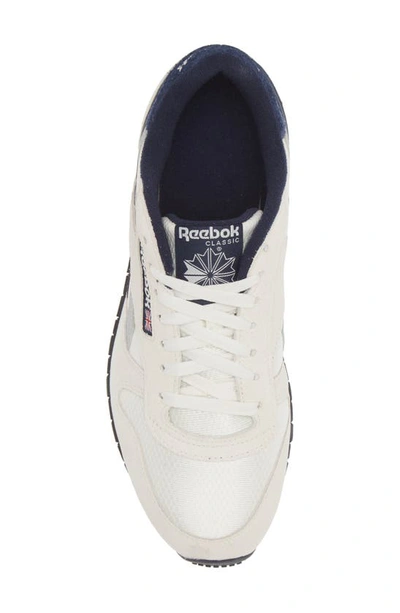 Shop Reebok Classic Leather Sneaker In Chalk/vecn