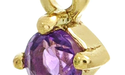 Bony Levy Iris Rainbow Sapphire Linear Drop Earrings In 18k Yellow Gold
