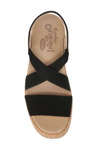 Shop Dr. Scholl's Dottie Platform Strappy Sandal In Black
