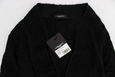 Shop Costume National Black Fine Wool Button Men's Cardigan