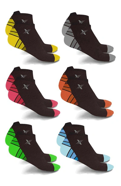 Extreme Fit Training & Performance Ankle Cut Socks In Black