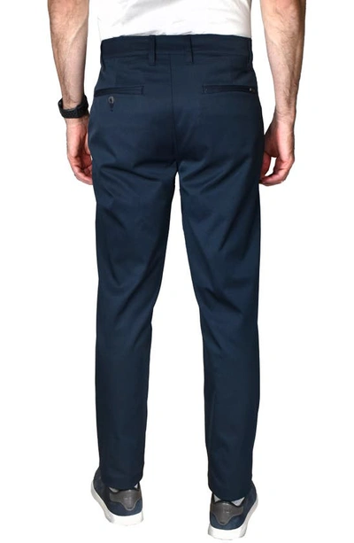 Shop Vintage 1946 Performance Flat Front Pants In Navy