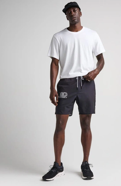 Shop Stance Complex Hybrid Shorts In Black/ Black