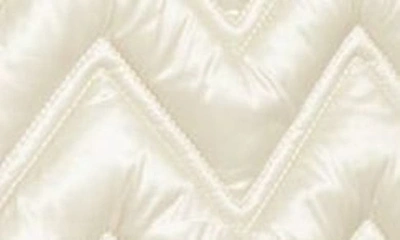 Via Spiga Zigzag Quilt Puffer Jacket In Biscotti