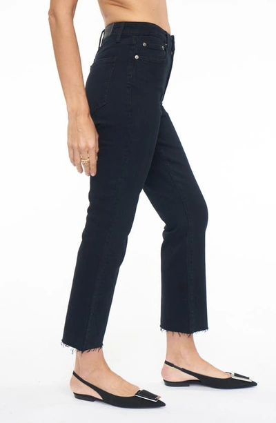 Shop Pistola Lennon High Waist Ankle Bootcut Jeans In Abyss