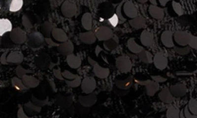 Edikted Samba Sequin Strapless Minidress In Black