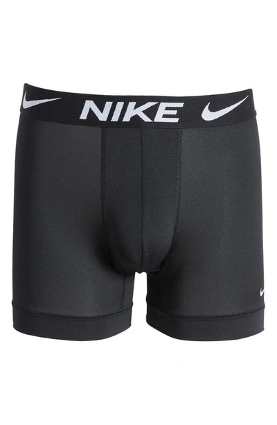 Shop Nike Dri-fit Adv 3-pack Micro Boxer Briefs In Black