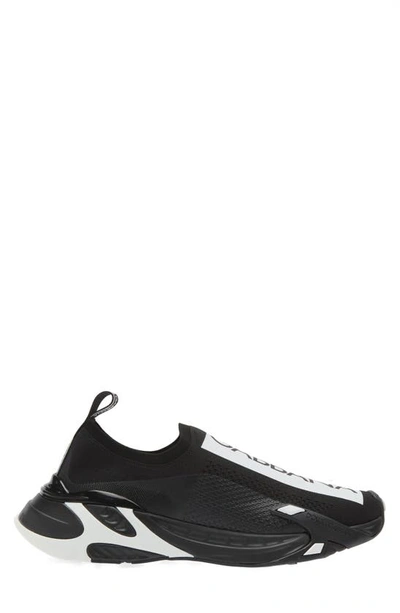 Shop Dolce & Gabbana Sorrento Logo Slip-on Sneaker In Black