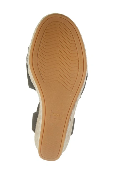 Toms Marisela Wedge Sandal In Black