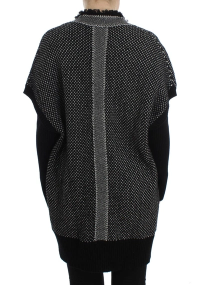 Shop Dolce & Gabbana Gray Knitted Cashmere Women's Cardigan