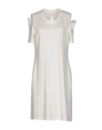 Maison Margiela Short Dresses In White
