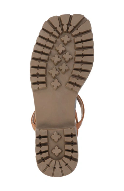 Shop Journee Collection Nylah Sandal In Brown