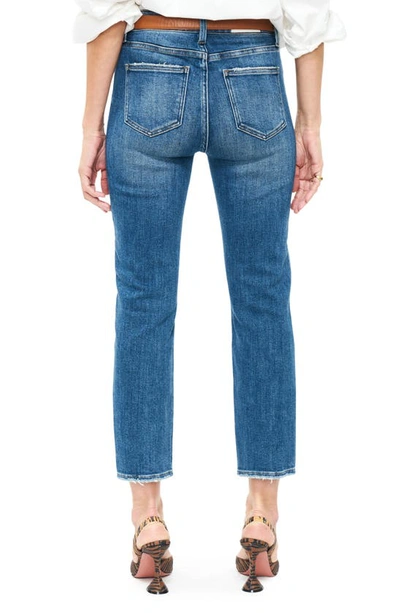 Pistola Monroe High Waist Crop Cigarette Jeans In Indio