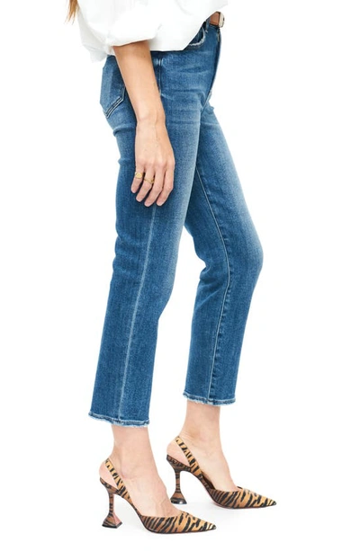 Pistola Monroe High Waist Crop Cigarette Jeans In Indio