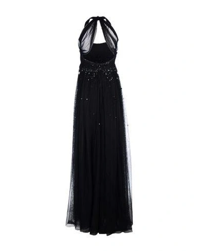 Shop Jenny Packham Long Dress In Black