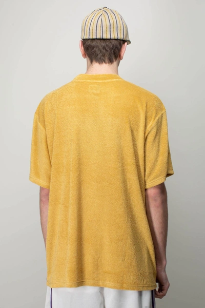 Needles S/s Mock Neck Tee - Pile Jersey | ModeSens