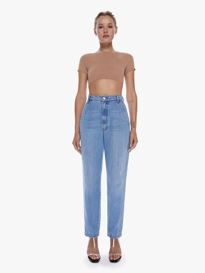 Shop Mother Snacks! High Waisted Twizzy Utility Ankle Nothing Else Like It Jeans In Blue - Size 29 (also In 24,2