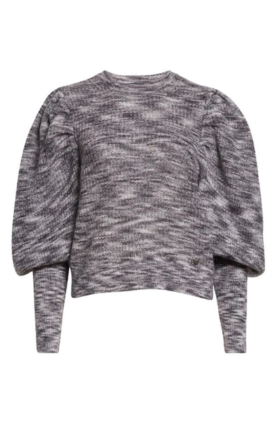 Shop Ted Baker Valma Juliet Sleeve Sweater In Dark Grey