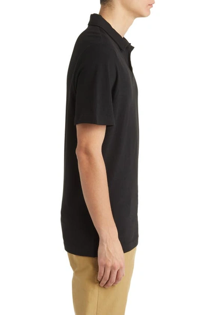 NN07 メンズ ポロシャツ トップス Ross Short Sleeve Polo Shirt BLACK 公式通販ストア メンズファッション 