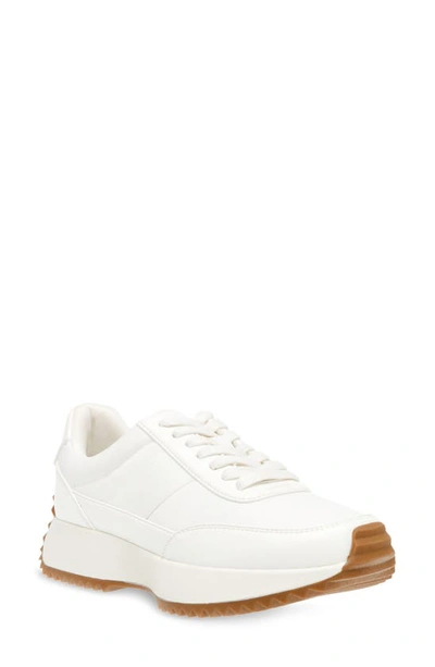 Dolce Vita Bettie White Lace-up Sneakers In White