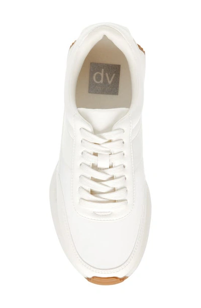 Dolce Vita Bettie White Lace-up Sneakers In White