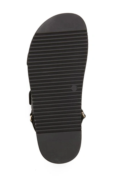 Shop Steve Madden Mona Sandal In Black Leather