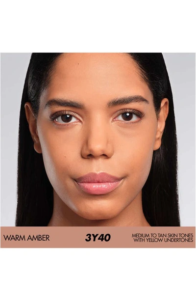 Shop Make Up For Ever Hd Skin Matte Velvet 24 Hour Blurring & Undetectable Powder Foundation In 3y40 Warm Amber