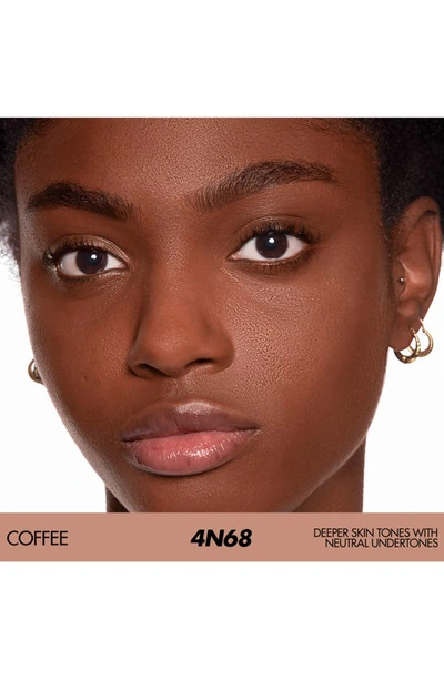 Make Up For Ever Hd Skin Matte Velvet 24 Hour Blurring & Undetectable Powder Foundation In 4n68 Coffee