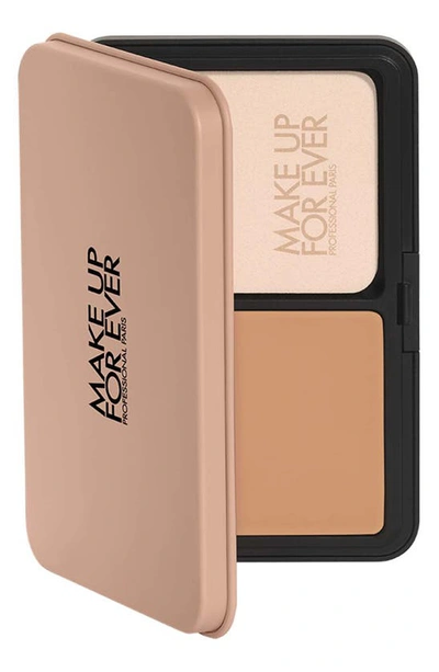 Make Up For Ever Hd Skin Matte Velvet 24 Hour Blurring & Undetectable Powder Foundation In 3n48 Cinnamon