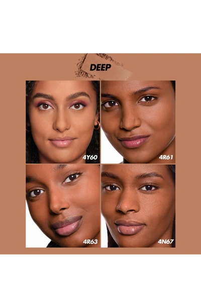 Make Up For Ever Hd Skin Matte Velvet 24 Hour Blurring & Undetectable Powder Foundation In 4r63 Cool Pecan